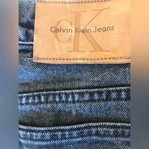 Vintage Calvin Klein dark gray/black Jeans size 6